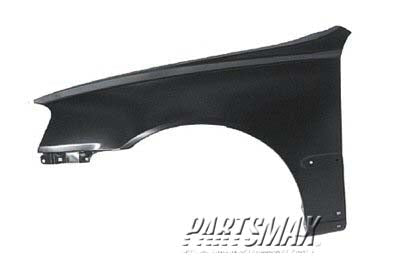 1240 | 2000-2002 HYUNDAI ACCENT LT Front fender assy w/body side moldings | HY1240127|6631125600