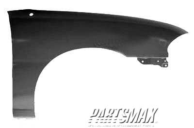 1241 | 1995-1996 HYUNDAI ACCENT RT Front fender assy 2dr hatchback; to 12/1/95 | HY1241115|6632122301