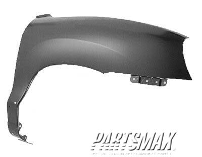 1241 | 2001-2006 HYUNDAI SANTA FE RT Front fender assy GLS/LX; w/rocker molding holes | HY1241119|6632126260