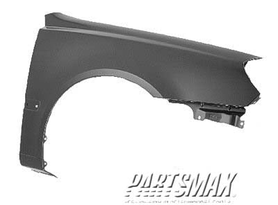 1241 | 2006-2006 HYUNDAI ACCENT RT Front fender assy ACCENT 5; H/B; w/o Body Side Mldg | HY1241132|6632125360