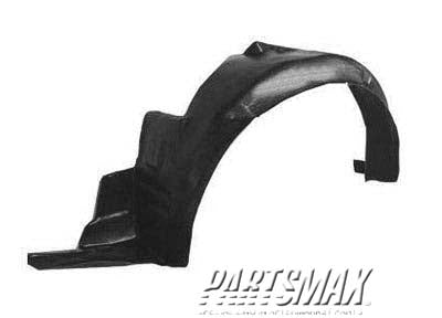 1250 | 2000-2002 HYUNDAI ACCENT LT Front fender splash shield 4dr sedan; fender liner | HY1250104|8681125000