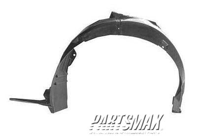 1250 | 2003-2006 HYUNDAI ACCENT LT Front fender splash shield fender liner | HY1250106|8681125500