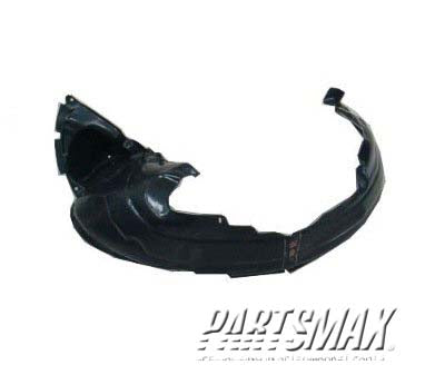 1250 | 2007-2009 HYUNDAI SANTA FE LT Front fender splash shield plastic liner | HY1250114|868100W000