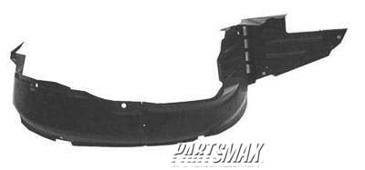 1251 | 2003-2006 HYUNDAI ACCENT RT Front fender splash shield fender liner | HY1251106|8681225500