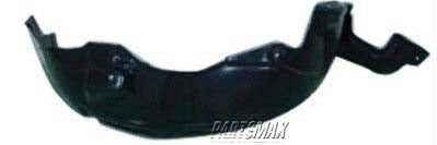 1251 | 2007-2010 HYUNDAI ELANTRA RT Front fender splash shield plastic liner | HY1251112|868122H010