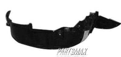 1251 | 2007-2011 HYUNDAI ACCENT RT Front fender splash shield 2dr hatchback; plastic liner | HY1251113|868121E000