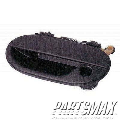 1311 | 1995-1999 HYUNDAI ACCENT RT Front door handle outer To 10-1-97; black | HY1311114|8266022000CA