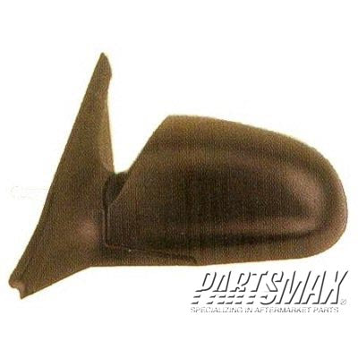 1320 | 2000-2002 HYUNDAI ACCENT LT Mirror outside rear view 4dr sedan; power remote; prime; to 11/1/01 | HY1320121|8761025610