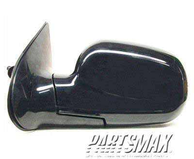 1700 | 2003-2004 HYUNDAI SANTA FE LT Mirror outside rear view BASE; manual; black; from 12/3/02 | HY1320142|8761026001CA