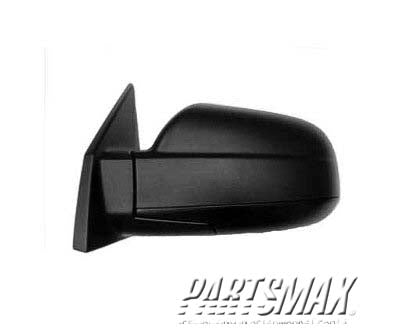 1700 | 2005-2009 HYUNDAI TUCSON LT Mirror outside rear view black; w/power | HY1320151|876102E110CA