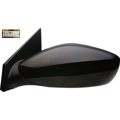 1320 | 2011-2011 HYUNDAI SONATA LT Mirror outside rear view Power; Non-Heated; w/o Signal Lamp; PTM | HY1320165|876103Q000