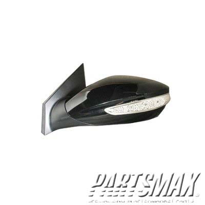 1320 | 2011-2014 HYUNDAI SONATA LT Mirror outside rear view Power; Heated; w/Signal Lamp; PTM | HY1320168|876103Q110