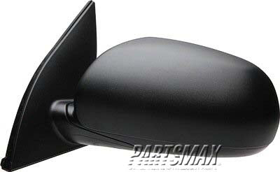1320 | 2007-2011 HYUNDAI ACCENT LT Mirror outside rear view H/B; Manual; Textured Black | HY1320170|876101E500CA