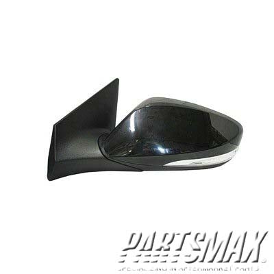 1320 | 2011-2013 HYUNDAI ELANTRA LT Mirror outside rear view Sedan; USA Built; w/Signal Lamp | HY1320178|876103Y000