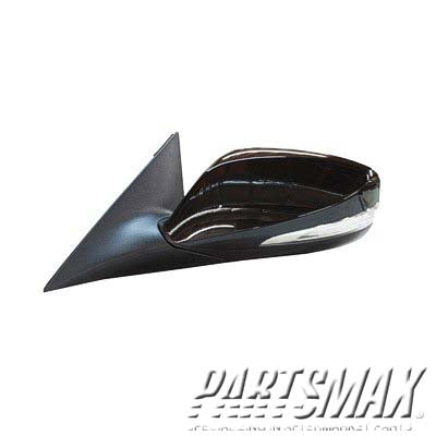 1320 | 2012-2013 HYUNDAI VELOSTER LT Mirror outside rear view Power; Heated; w/o Panoramic; w/Signal Lamp; w/Cover; PTM; see notes | HY1320189|876102V330