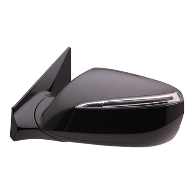 1320 | 2013-2017 HYUNDAI SANTA FE SPORT LT Mirror outside rear view Power; Heated; w/Signal Lamp; w/o Blind Spot Detection; PTM | HY1320201|876104Z005