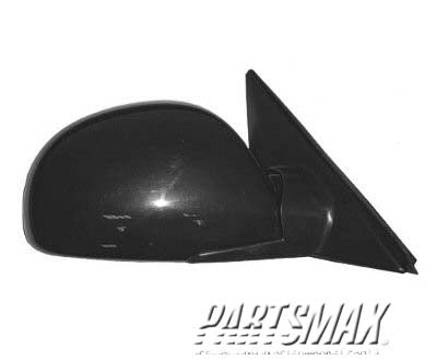 1321 | 2002-2006 HYUNDAI ACCENT RT Mirror outside rear view manual; prime | HY1321140|8762025720