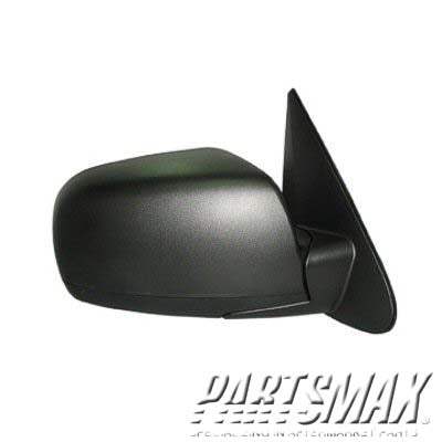 1321 | 2009-2009 HYUNDAI SANTA FE RT Mirror outside rear view Power; Non-Heated; matte black | HY1321161|876200W110