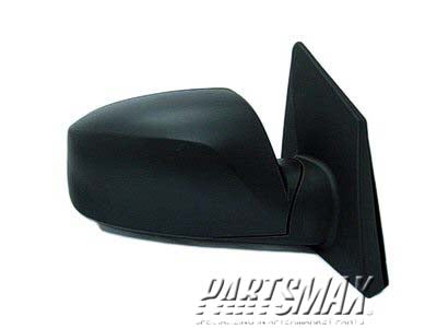 1710 | 2010-2011 HYUNDAI TUCSON RT Mirror outside rear view GL|GLS; Power; Heated; Textured Black | HY1321164|876202S070