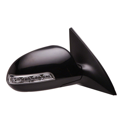 1321 | 2009-2012 HYUNDAI ELANTRA RT Mirror outside rear view H/B; Power; Heated; w/Side Repeater Lamps; PTM | HY1321169|876202L740