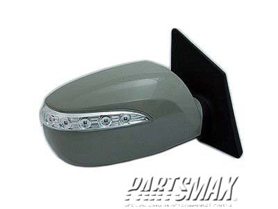 1321 | 2010-2015 HYUNDAI TUCSON RT Mirror outside rear view LIMITED; Power; Heated; w/Signal Lamp; PTM | HY1321176|876202S050
