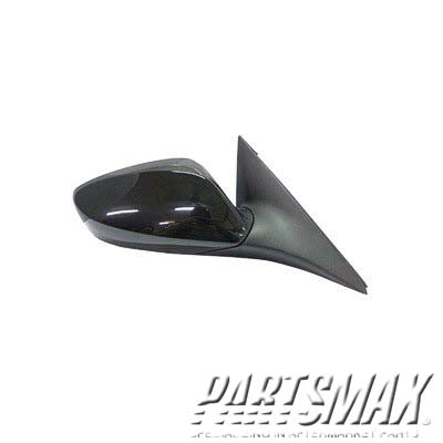 1321 | 2012-2013 HYUNDAI VELOSTER RT Mirror outside rear view Power; Heated; w/o Panoramic Roof; w/o Side Repeater Lamps; PTM | HY1321185|876202V310