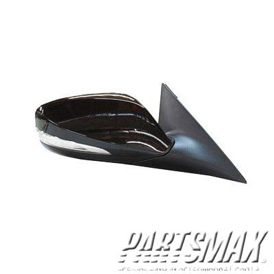 1321 | 2012-2013 HYUNDAI VELOSTER RT Mirror outside rear view Power; Heated; w/o Panoramic; w/Signal Lamp; w/Cover; PTM; see notes | HY1321189|876202V330