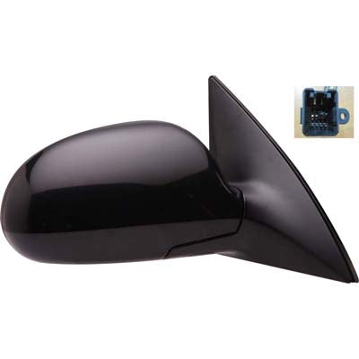 1321 | 2009-2012 HYUNDAI ELANTRA RT Mirror outside rear view H/B; Power; Heated; w/o Side Repeater Lamps; PTM | HY1321197|876202L430