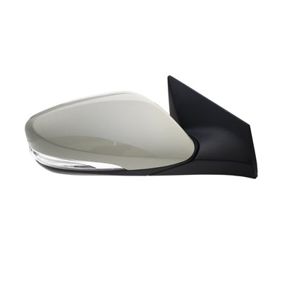 1321 | 2014-2016 HYUNDAI ELANTRA RT Mirror outside rear view Sedan; USA Built; Power; Heated; w/Signal Lamp; PTM | HY1321216|876203Y540