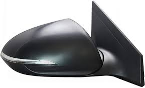 1710 | 2017-2018 HYUNDAI ELANTRA RT Mirror outside rear view Sedan; Heated; USA Built; w/BSD; w/S/Lamp; w/Memory; w/o BSD Glass; PTM | HY1321233|87620F3040-PFM