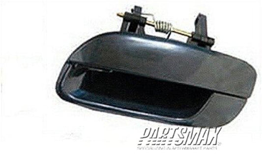 1850 | 2001-2006 HYUNDAI ELANTRA RT Rear door handle outer smooth black - paint to match | HY1521102|836602D000