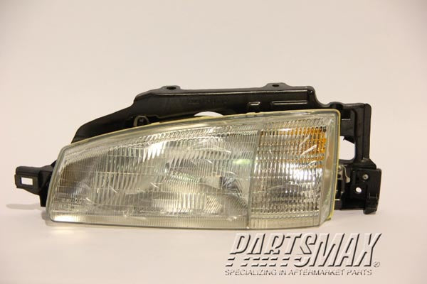 2502 | 1992-1993 HYUNDAI ELANTRA LT Headlamp assy composite all | HY2502107|9210128050