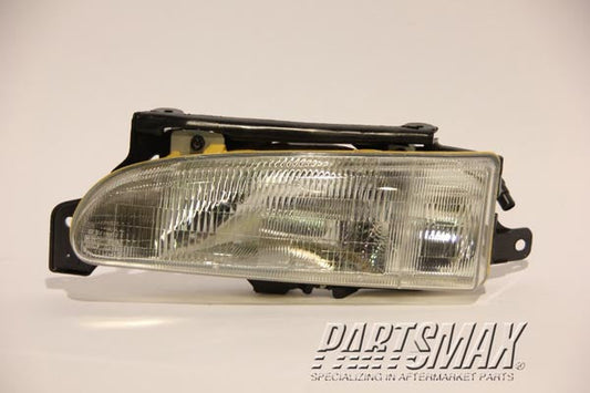 2502 | 1992-1994 HYUNDAI SONATA LT Headlamp assy composite Canada built | HY2502113|9210333550