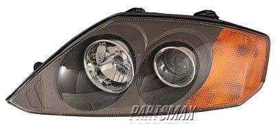 2502 | 2003-2005 HYUNDAI TIBURON LT Headlamp assy composite combination lamp | HY2502127|921012C051