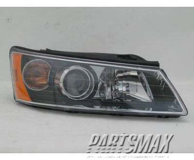 2502 | 2006-2008 HYUNDAI SONATA LT Headlamp assy composite all | HY2502135|921010A000