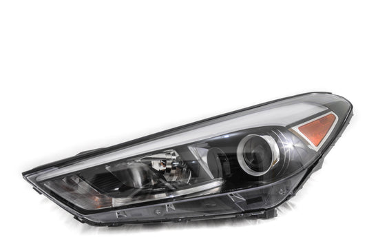 2502 | 2016-2018 HYUNDAI TUCSON LT Headlamp assy composite Halogen; w/o LED Position Lamp | HY2502199|92101D3050