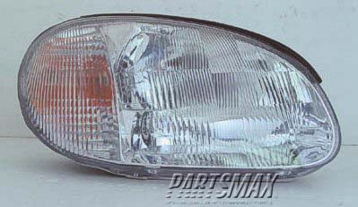 1160 | 1999-2001 HYUNDAI SONATA RT Headlamp assy composite all | HY2503117|9210238050