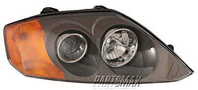 1160 | 2003-2005 HYUNDAI TIBURON RT Headlamp assy composite combination lamp | HY2503127|921022C051