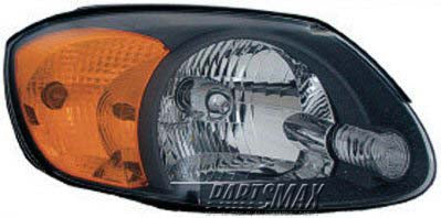 2503 | 2003-2006 HYUNDAI ACCENT RT Headlamp assy composite From 9-1-02; To 3-1-06 | HY2503128|9210225550
