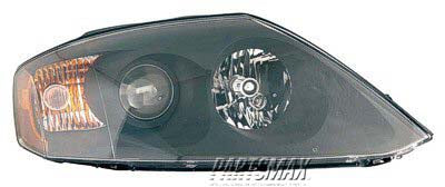 1160 | 2005-2005 HYUNDAI TIBURON RT Headlamp assy composite  | HY2503146|921022C551