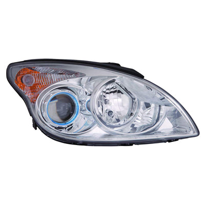 2503 |  2010-2012 HYUNDAI ELANTRA RT Headlamp assy composite H/B; From 7-1-09; w/o Chrome Ring Cornering Lamp Bezel | HY2503162|921022L152