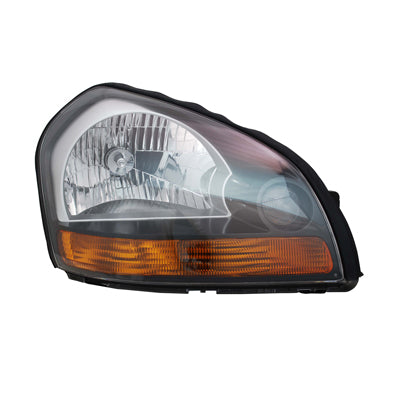 2503 | 2009-2009 HYUNDAI TUCSON RT Headlamp assy composite Orange Reflector; Black Bezel | HY2503165|921022E051