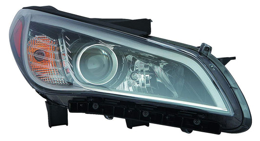 2503 | 2015-2017 HYUNDAI SONATA RT Headlamp assy composite SPORT|LIMITED; Halogen | HY2503183|92102C2000