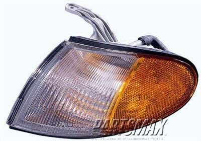 2520 | 1995-1997 HYUNDAI ACCENT LT Parklamp assy 4dr sedan; park/signal/marker combo | HY2520104|9230522050