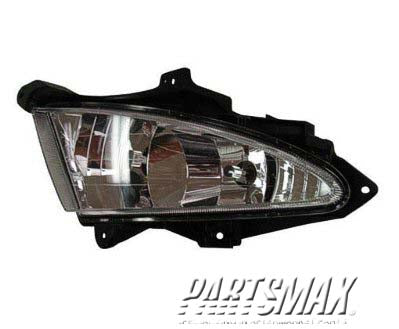 2592 | 2007-2010 HYUNDAI ELANTRA LT Fog lamp assy Sedan | HY2592127|922012H000