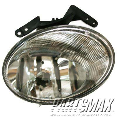 2593 | 2007-2009 HYUNDAI SANTA FE RT Fog lamp assy all | HY2593126|922022B000
