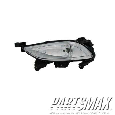 2593 | 2011-2013 HYUNDAI SONATA RT Fog lamp assy Exc HYBRID; Type 1 | HY2593134|922023Q000