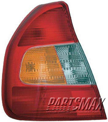 2800 | 2000-2002 HYUNDAI ACCENT LT Taillamp assy 4dr sedan | HY2800118|9240125000
