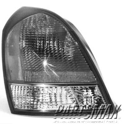 2800 | 2001-2003 HYUNDAI ELANTRA LT Taillamp assy 4dr sedan | HY2800119|924012D000