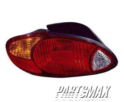 2800 | 1999-2000 HYUNDAI ELANTRA LT Taillamp assy 4dr sedan | HY2800124|9240129550